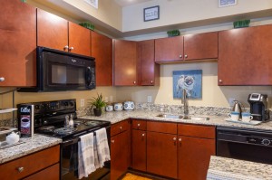 Three Bedroom Apartments for Rent in Conroe, TX - Model  Kitchen  